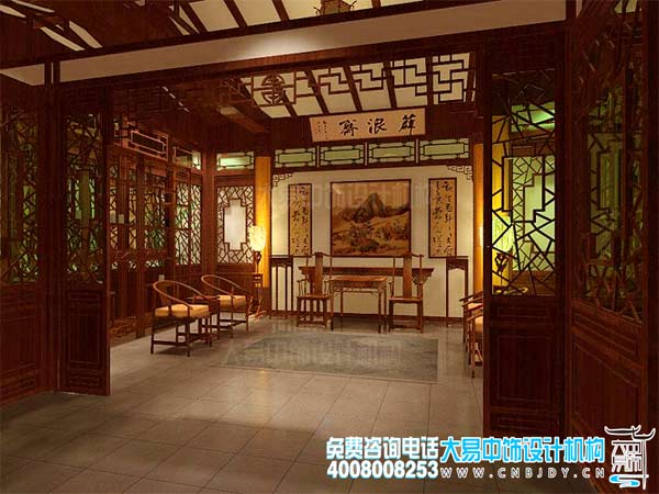 中堂設(shè)計效果圖