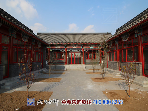 北京大興中式四合院設(shè)計(jì) 傳統(tǒng)住宿映照在現(xiàn)代生活之中